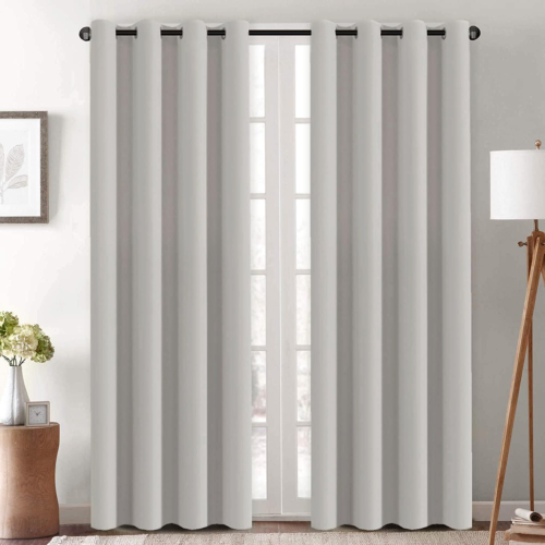 Blackout Curtain for Living Room Thermal Insulated Window Treatment Curtain Extr