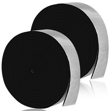 2 Pack 2 Inch x 59Ft Pipe Insulation Foam Wrap Tape for Water Pipes Tubes