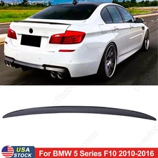 For BMW F10 535i 550i M5 Sedan 11-16 Gloss Black Performance Trunk Spoiler Wing