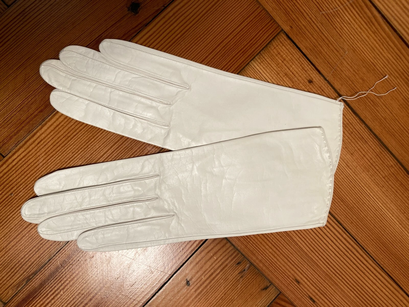 Christian Dior   Gants Vintage Femme Cuir   Neuf   7 1/4