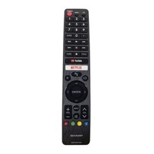 New Original GB346WJSA Voice Remote Control For SHARP Smart TV YouTube Netflix