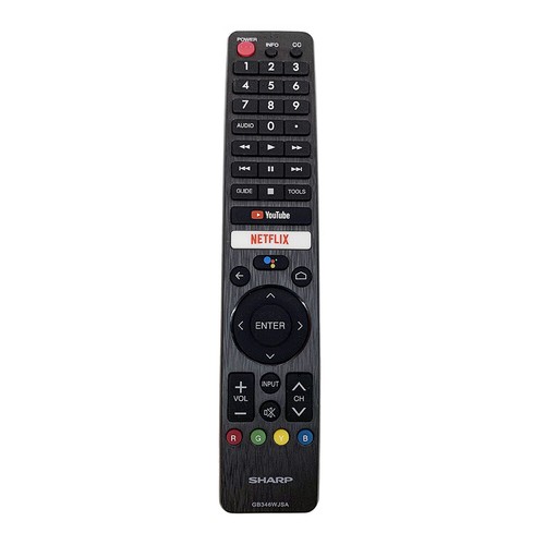 Telecomando vocale nuovo originale GB346WJSA per Smart TV SHARP YouTube Netflix - Foto 1 di 4