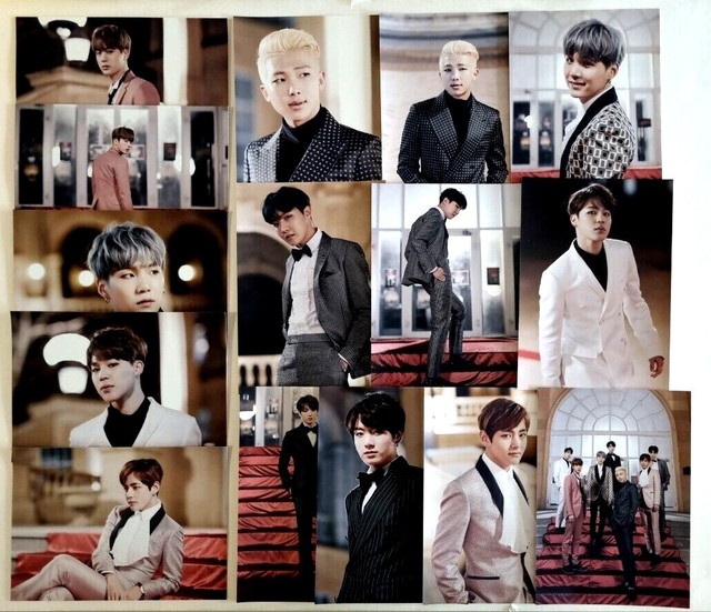 BTS Bangtan Boys 2016 Live ON STAGE Epilogue Official MD Photo set Jungkook Suga