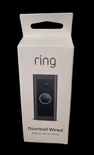 Ring Video Doorbell Wired WiFi Night Vision Motion Detection 2.4 GHZ 1080P NEW