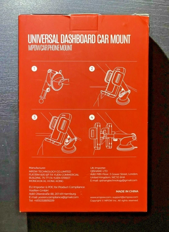 Universal Car Dash Mount Mobile Cell Phone Holder MPOW - Image 3 of 4