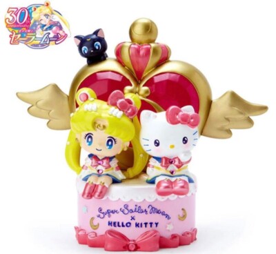 Super Sailor Moon x Hello Kitty ルームライト SAILOR MOON x HELLO KITTY Room Light Sanrio Collabo Japan LTD