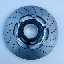 Tony Kart Disco Ventilato/Cross Forato 206 Dia x 16mm Spessore/50mm Nero Portadischi