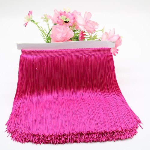 10 Yards 30CM Polyester Tassel Fringe Trims Lace Ribbon Latin Dance Curtain DIY - Picture 44 of 53