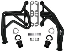 New 66-81 Mopar Long Tube Headers273-360 Small Blockflat Black