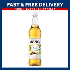 Monin 1L Syrups Multiple Flavours for Coffee and Cocktails - As Used By Costa