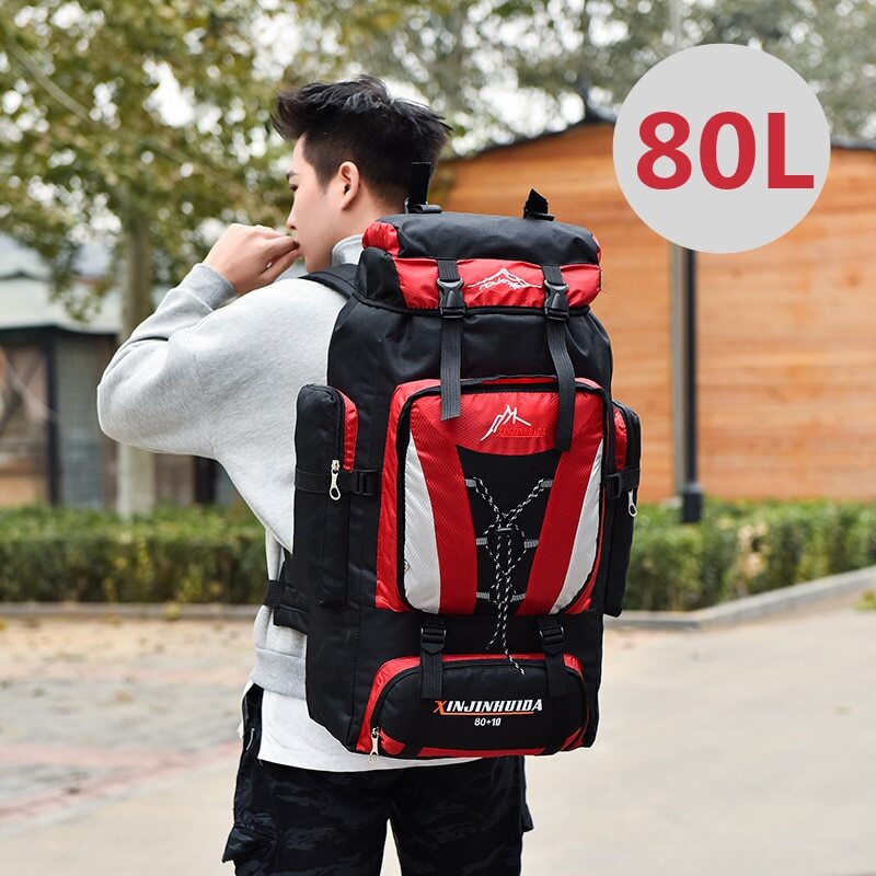 Arlmont & Co. 80l Waterproof Hiking Camping Backpack Climbing Travel Outdoor Rucksack Bag Pack Arlmont & Co. 80l Waterproof Hiking Camping Backpack Climbing Travel Outdoor Rucksack Bag Pack