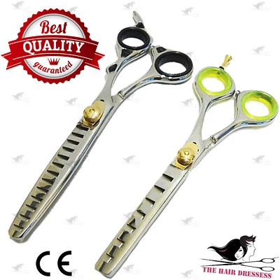 LGB ENGLAND CHUNKER Haircutting Hairdressing Barber Salon THINNING Scissors 6.0" NOVEL TEETH