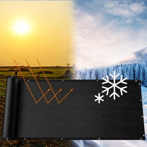 4' 5' 6' 8' Windscreen Privacy Fence Screen Shade Cover Fabric Mesh Garden Net - Picture 5 of 31