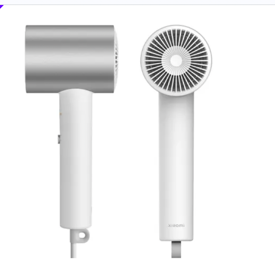 XIAOMI Water Ionic Hair Dryer H500 White 1600W 110V | eBay