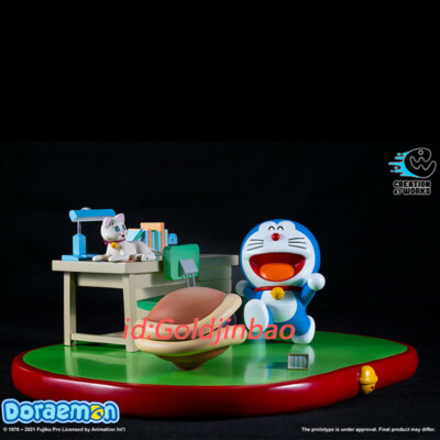 Creation At Works Collectibles Doraemon Resin Model Painted Statue In Stock 1/6