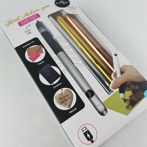 Hitzestift Beheizbarer Stift USB Heißstift Starterkit inkl. Folie Heißfolie