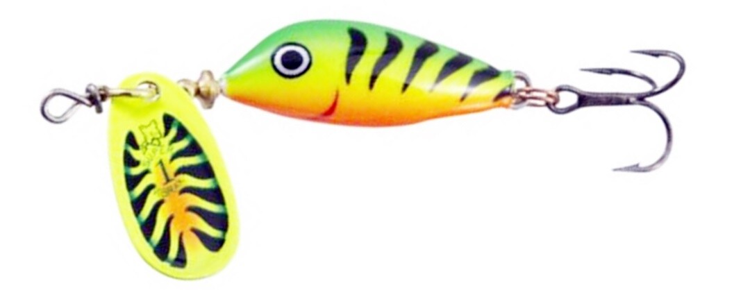SEÑUELO BLUE FOX VIBRAX MINNOW SPIN 3 (Tamaño #1) (Peso 3/16oz) - Fullpesca S.A
