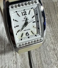 Calypso Ladies Watch Festina Group Registered Model 6054 White Dial Strap 100m