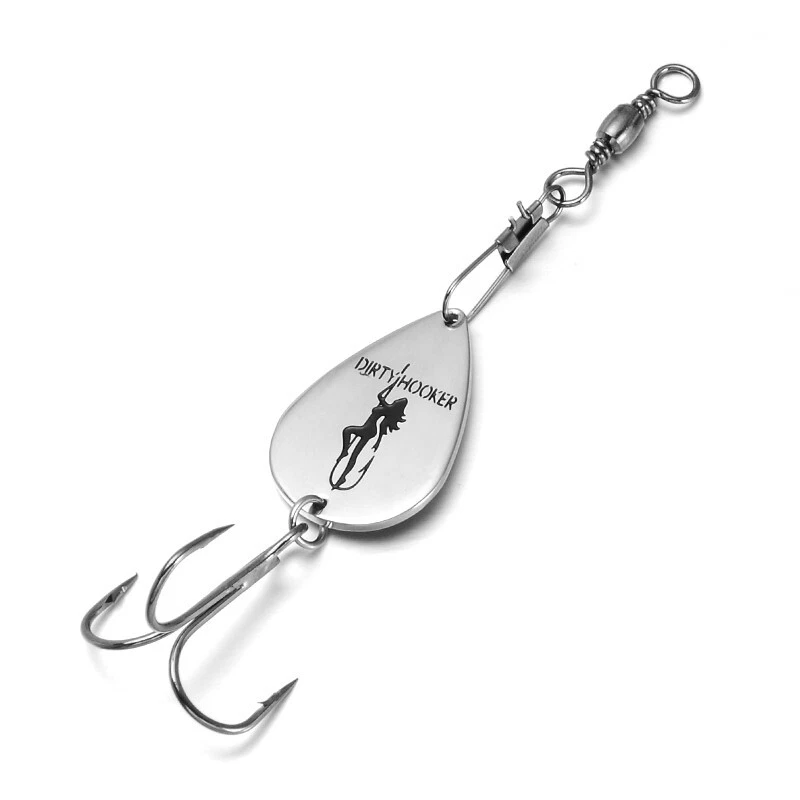 Spinner mit Gravur nach Wunsch- Angeln Hecht, Forelle, Barsch. Witz Gag Geschenk - Bild 3 von 4