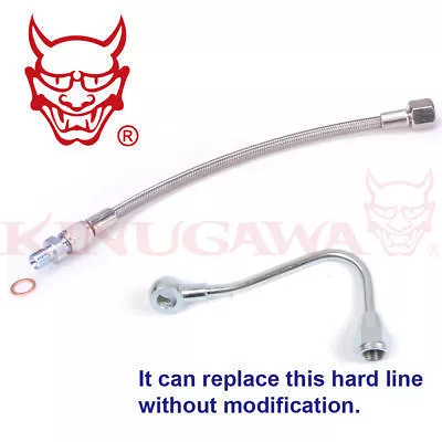 Subaru turbo oil feed line deals
