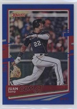 2020 Panini Donruss Photo Variation Holo Blue Juan Soto (Navy Jersey) #162 0n1l