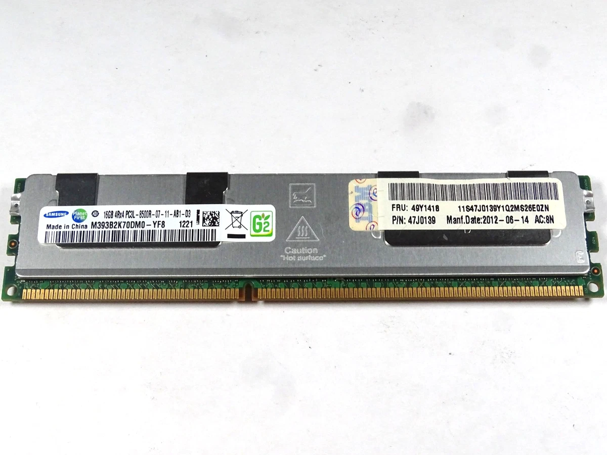 サーバー Samsung DDR3 16GB ECC RDIMM 64GB Samsung M321R2GA3PB0-CWM 16GB DDR5-5600 REG EC8 RDIMM PC5-44800R