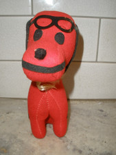 VINTAGE STUFFED TOYS COMMONEWEALTH OF PA RED DOG PLUSH 088 