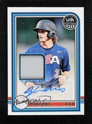 2025 Panini Stars and Stripes Dylan Crews #USA-DC Auto 08mi