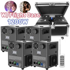 4PCS Cold Spark Machine 1200W Stage Effect DMX Firework Wedding 6.6-9.8ft w/Case