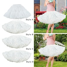 Women's Crinoline Underskirt Tutu Underskirt Cosplay Costume Prom Bubble Skirt