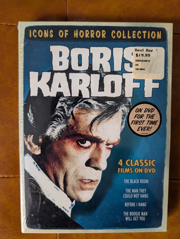 Boris Karloff Icons of Horror (2-Disc Collection 2006) DVD FACTORY SEALED