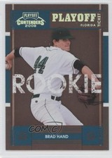 2008 Playoff Contenders Playoff Ticket 183/199 Brad Hand #59 0a1