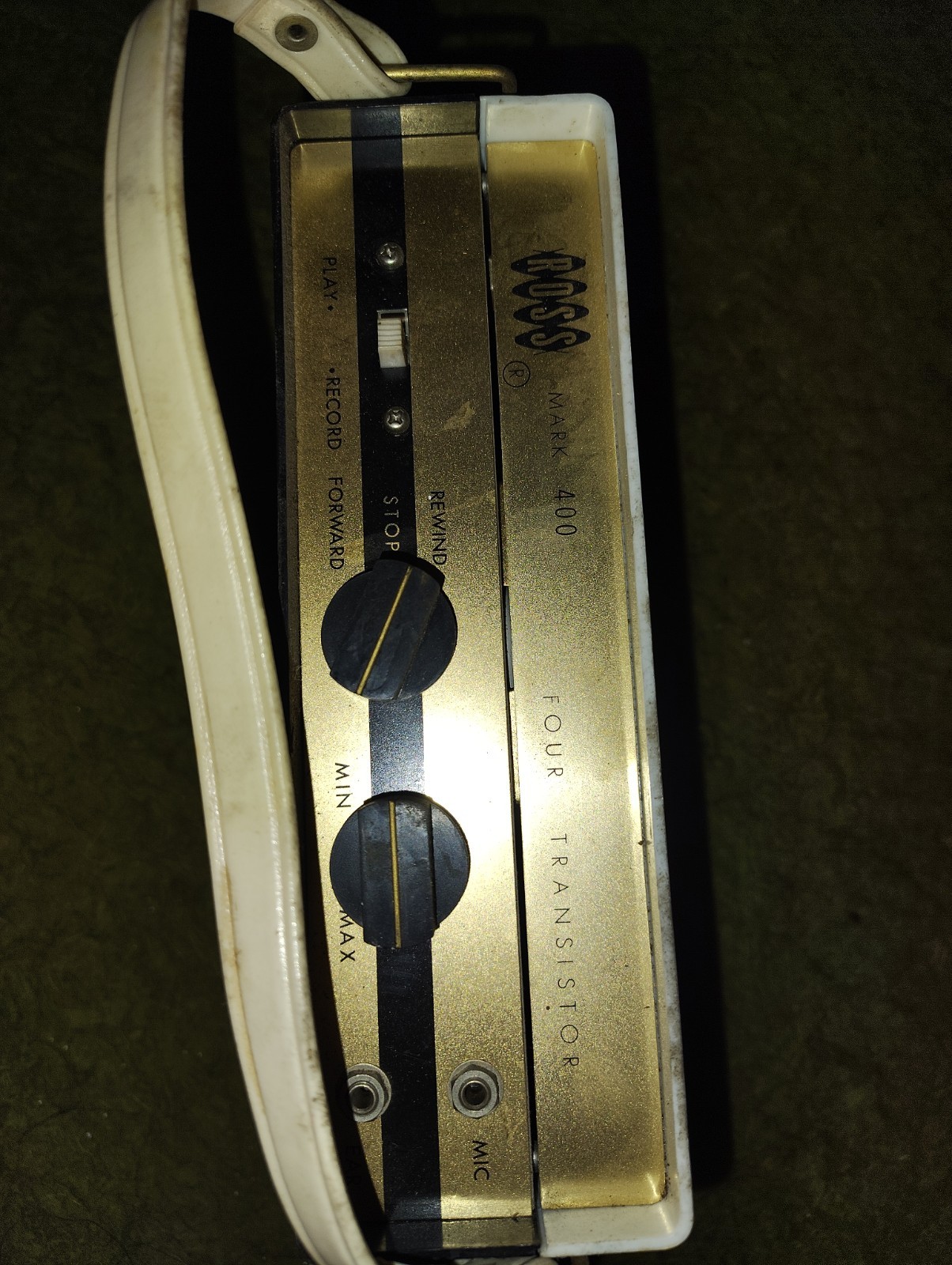 Ross Mark 400 Four Transistor Reel To Reel Tape Recorder Not