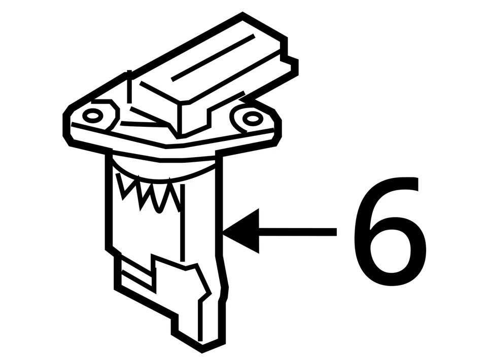 Air Flow Meter Turbo Fits 13-17 19-23 MAZDA CX-5 2153817 Foto 4 de 4