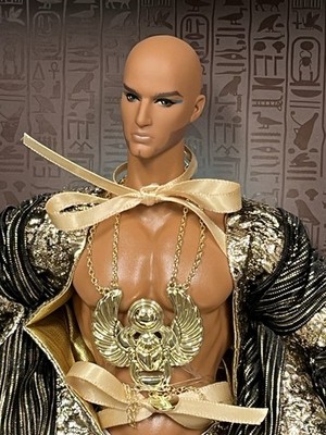 JHDFASHIONDOLLS MOMENT OF FANTASY IMMORTAL EGYPT HIGH PRIEST M2503 ADONIS FIGURE