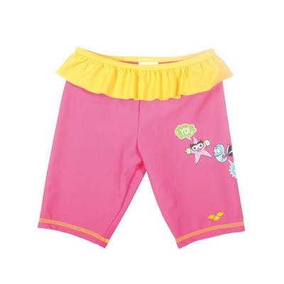Arena Mädchen Badehose Schwimhose UV JAMMER,APHRODITE-LILY Gelb, 2-3 Jahre