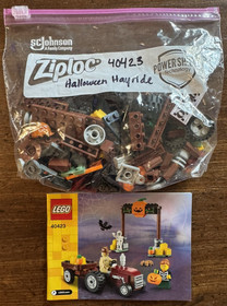 LEGO Halloween Thanksgiving Fall Holiday 4 Set Lot 100% Authentic & Complete