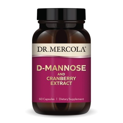 Dr. Mercola D-Mannose And Cranberry Extract 1000 Mg D-Mannose 400 Mg Cranberry