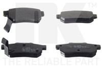 NK Bremsbelagsatz, Scheibenbremse 222646 FüR Honda