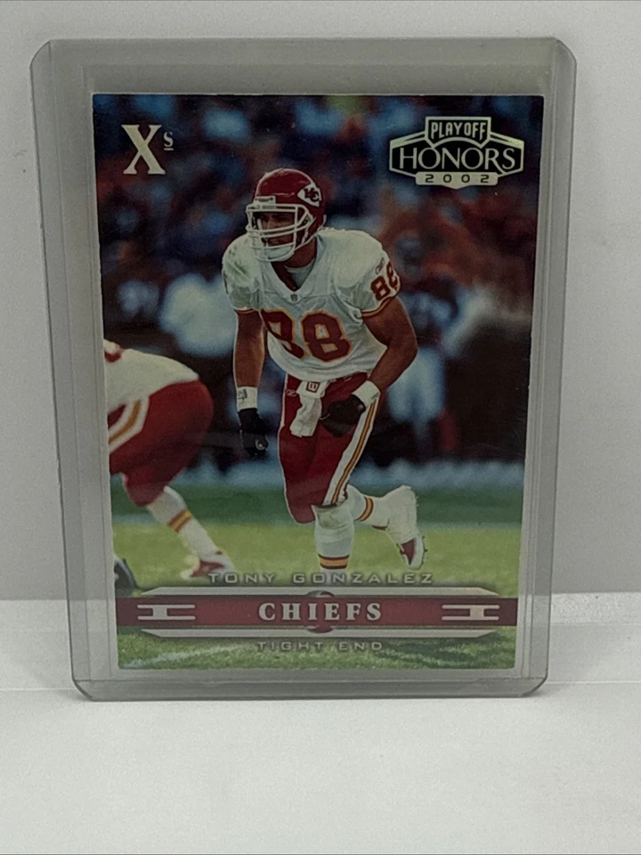 2002 Playoff Honors - Tony Gonzalez #44 XS /100 - Image 2 of 3