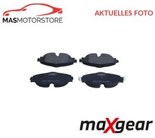 SATZ BREMSBELÄGE BREMSKLÖTZE VORNE MAXGEAR 19-3592 A FÜR AUDI A1,Q3,GBA,F3B