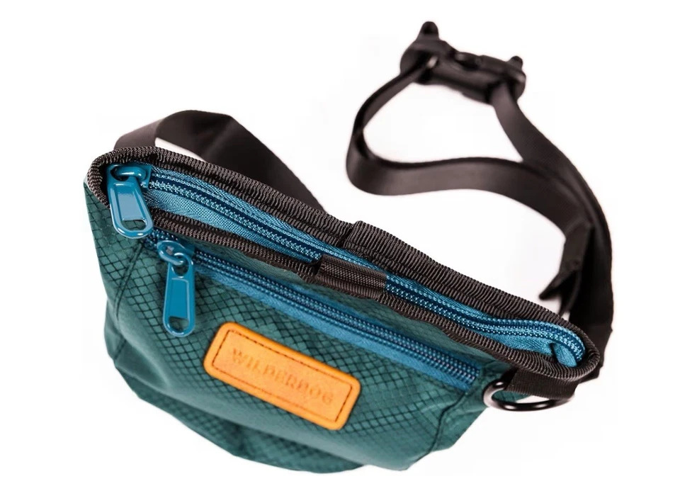 Bolsa de golosinas de entrenamiento para perros con cierre magnético y de cremallera, mosquetón adjunto... Foto 2 de 4