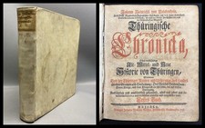 Falckenstein Thüringische Chronicka Könige, und dem Königreich[...]1.Bd.apart