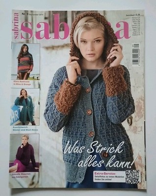 Sabrina Strickjournal Nr. 9-2014 - Was Strick alles kann!
