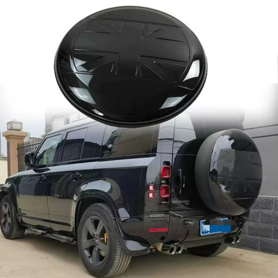 #ad Glossy Black Spare Tire Wheel Cover Fits For LR Defender 110 90 130 2020 2025 $179.00
