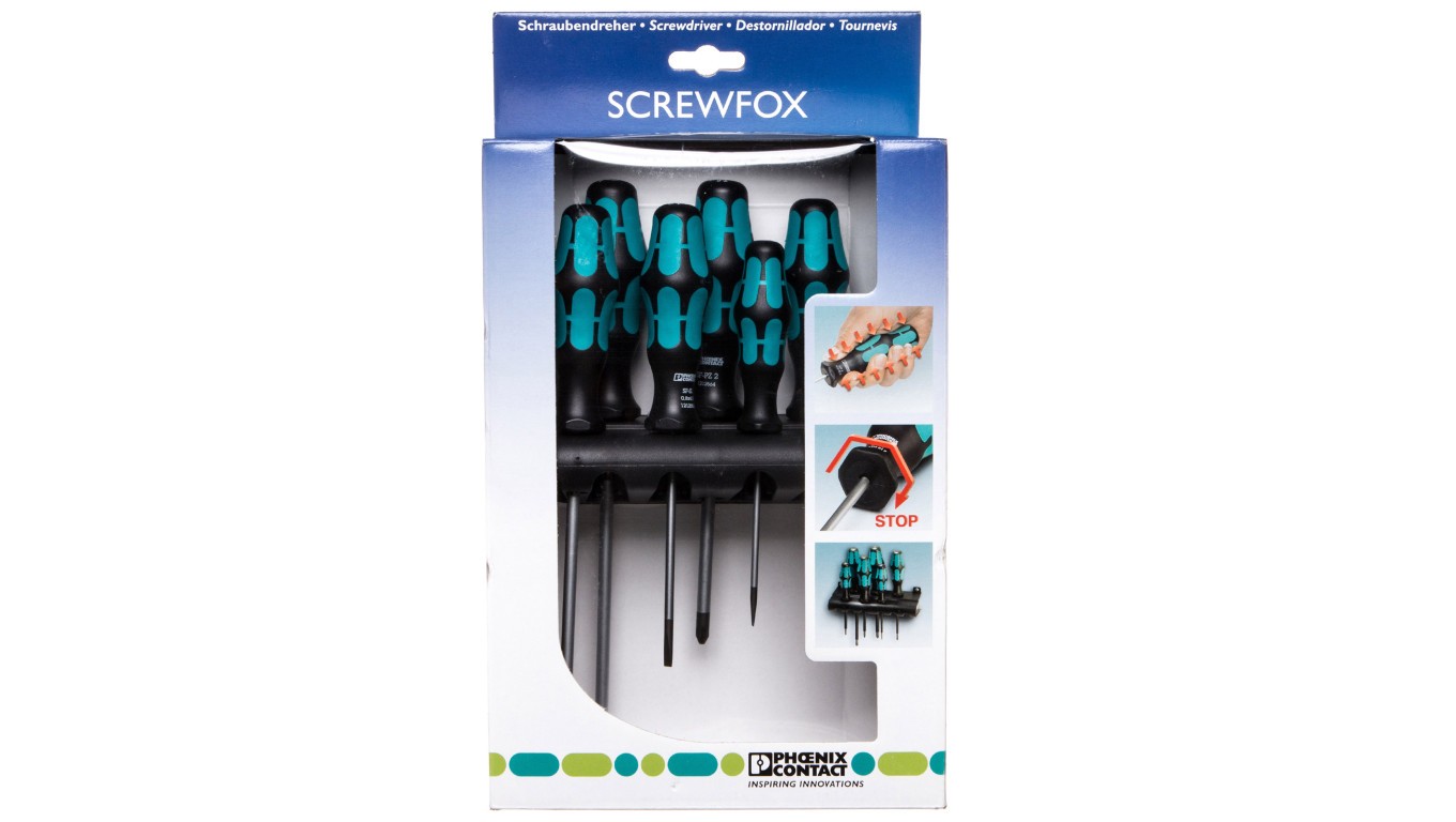 Set cacciaviti, Pozidriv a fessura/croce BH3 1212542