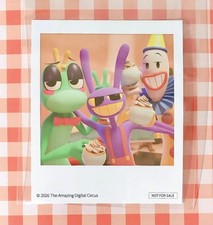 Amazing Digital Circus  Photo-Style Cards Jax