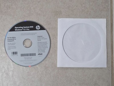 HP COMPUTER OPERATING SYSTEM DVD WINDOWS 8.1 PROFESSIONAL 786161-DN1