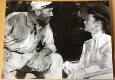 AFRICAN QUEEN Humphrey Bogart Katherine Hepburn deutsches EA-Pressefoto #4