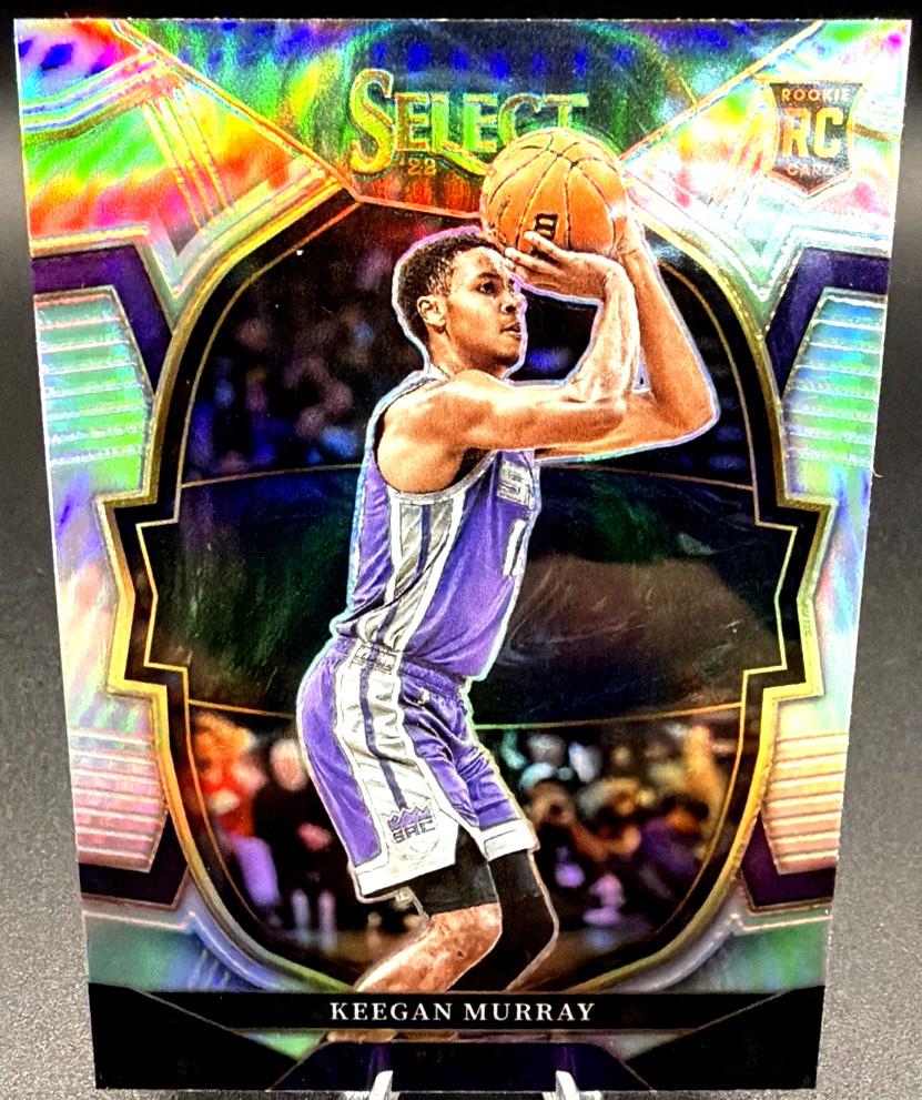 Keegan Murray 2022-23 Select Premier Level Blue Prizm Rookie RC Kings NBA Q4063